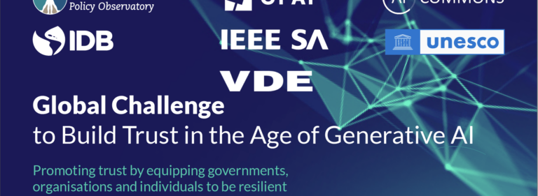 Call for Partners: the Global Challenge to Build Trust in the Age of Generative AI